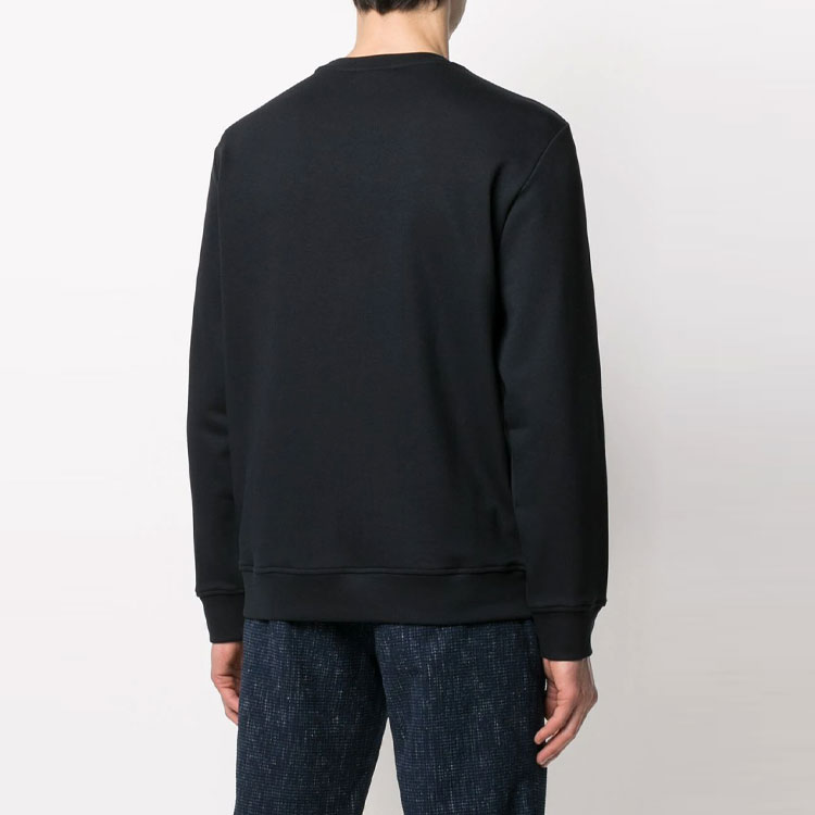Emporio Armani SS21 Logo Embroidered Black Crewneck Sweater 3K1MD4-1JTNZ-0920 圖 5