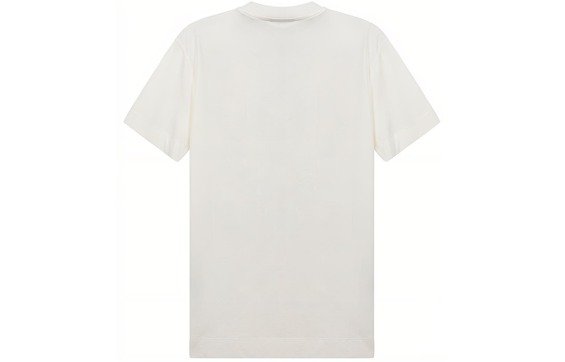 Lookbook EMPORIO ARMANI SS21 Logo印花純棉圓領短袖男士白色T恤 3K1TM1-1JDXZ-0101