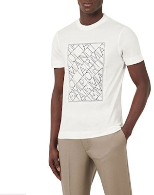 EMPORIO ARMANI SS21 Logo印花純棉圓領短袖男士白色T恤 3K1TM1-1JDXZ-0101 Shop EMPORIO ARMANI SS21 Logo印花純棉圓領短袖男士白色T恤 3K1TM1-1JDXZ-0101