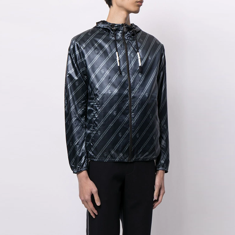 Cheap Chaqueta Reversible con Capucha Logo Emporio Armani SS21 Azul - Regalo Ideal. 3K1BS3-1NZMZ-F942