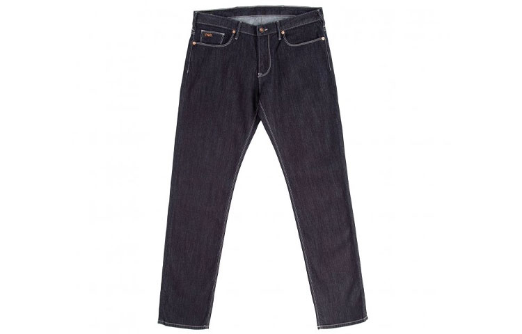EMPORIO ARMANI SS21 Solid Straight-Cut Jeans Dark Blue Denim. 3K1J06-1D5QZ-0941 圖 2
