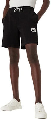 Emporio Armani SS22 Black Casual Loose-Fit Drawstring Shorts. 3L1PFU-1JHSZ-0999 Shop Emporio Armani SS22 Black Casual Loose-Fit Drawstring Shorts. 3L1PFU-1JHSZ-0999