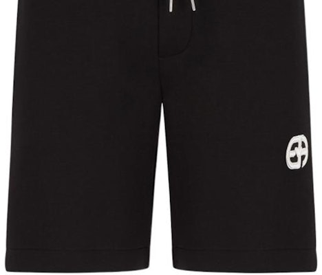 Emporio Armani SS22 Black Casual Loose-Fit Drawstring Shorts. 3L1PFU-1JHSZ-0999 Sizing Emporio Armani SS22 Black Casual Loose-Fit Drawstring Shorts. 3L1PFU-1JHSZ-0999