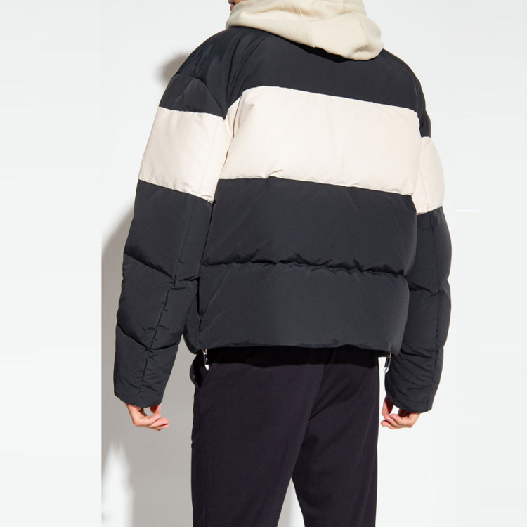 Details for EMPORIO ARMANI SS22 黑色拼接寬鬆版冬季羽絨外套 6L1BL7-1NKZZ-999