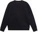 Lookbook EMPORIO ARMANI SS22 Black Crewneck Logo Sweatshirt Long Sleeve Pullover. 8N1MD1-1JHSZ-0999