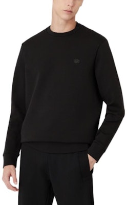 EMPORIO ARMANI SS22 Black Crewneck Logo Sweatshirt Long Sleeve Pullover. 8N1MD1-1JHSZ-0999 Purchase EMPORIO ARMANI SS22 Black Crewneck Logo Sweatshirt Long Sleeve Pullover. 8N1MD1-1JHSZ-0999