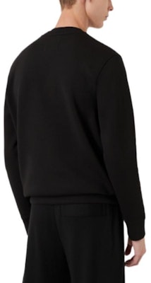 EMPORIO ARMANI SS22 Black Crewneck Logo Sweatshirt Long Sleeve Pullover. 8N1MD1-1JHSZ-0999 Details for EMPORIO ARMANI SS22 Black Crewneck Logo Sweatshirt Long Sleeve Pullover. 8N1MD1-1JHSZ-0999