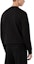 Details for EMPORIO ARMANI SS22 Black Crewneck Logo Sweatshirt Long Sleeve Pullover. 8N1MD1-1JHSZ-0999