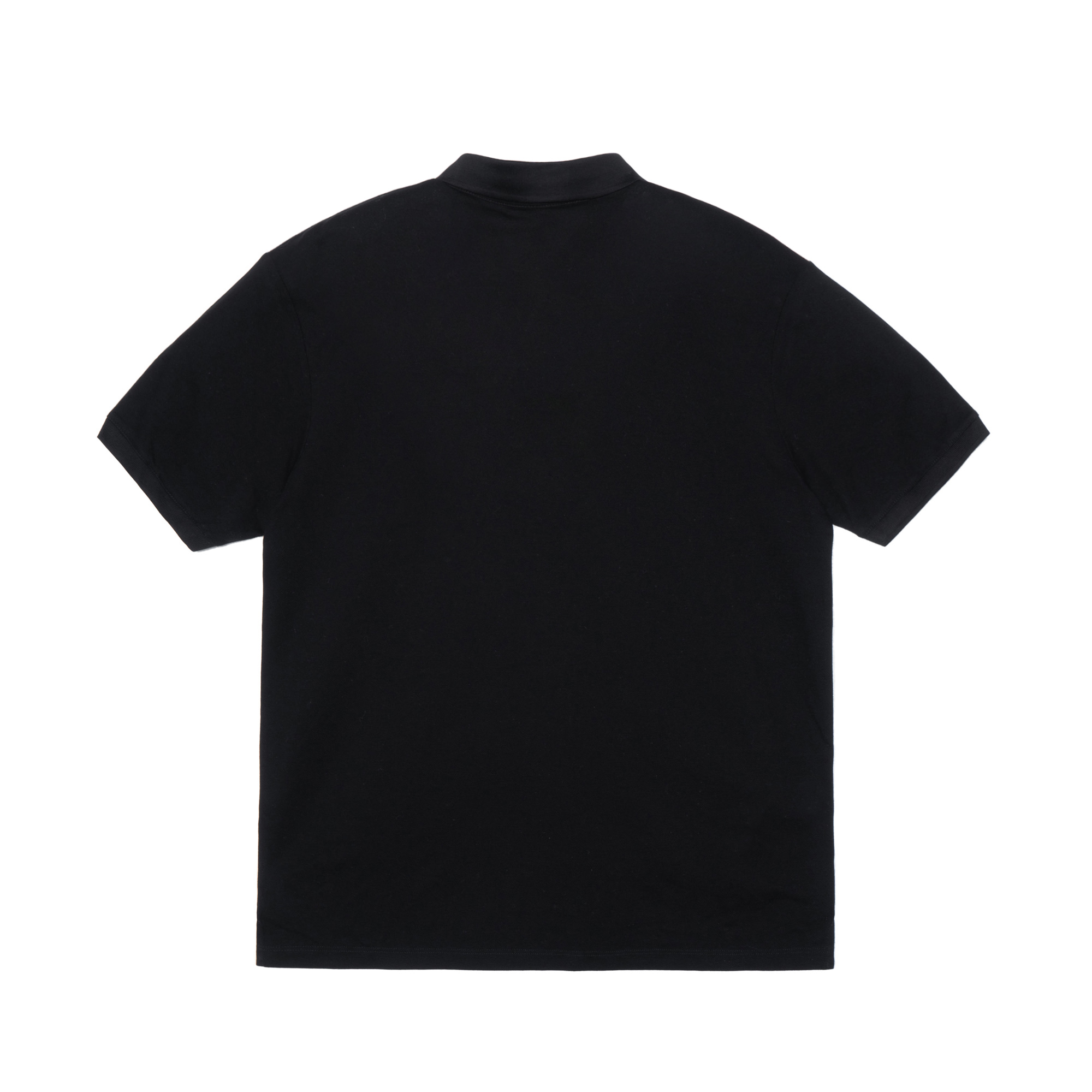 Lookbook EMPORIO ARMANI SS22 ブラック 刺繍柄 ポロシャツ 半袖 3L1FAU-1JTKZ-0999