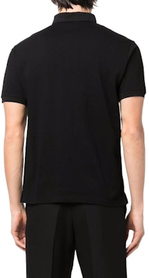 EMPORIO ARMANI SS22 黑色刺繡圖案短袖POLO衫. 3L1FAU-1JTKZ-0999 Sizing EMPORIO ARMANI SS22 黑色刺繡圖案短袖POLO衫. 3L1FAU-1JTKZ-0999