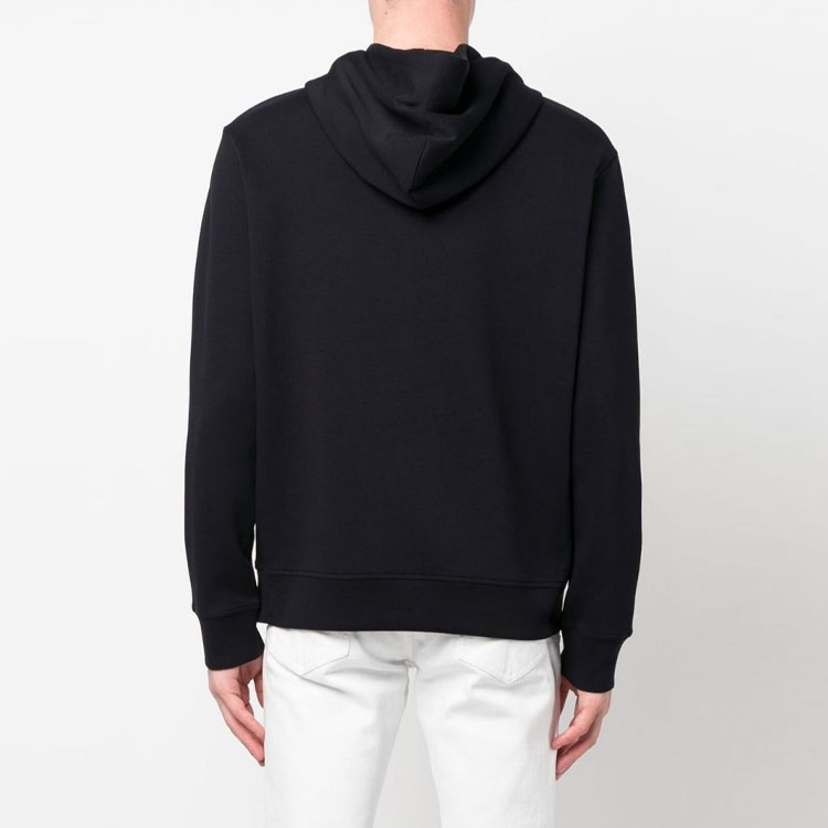 EMPORIO ARMANI SS22  Black Pullover Hoodie Casual Long Sleeve Sweater. 6L1MQ2-1JHSZ-13 圖 6