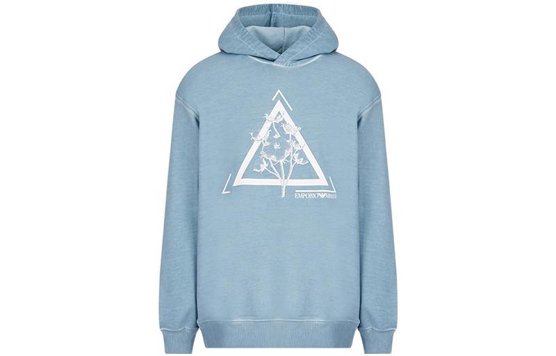 Emporio Armani SS22  Blue Hoodie with Unique Print 3L1M6U-1JX6Z-F585 圖 2