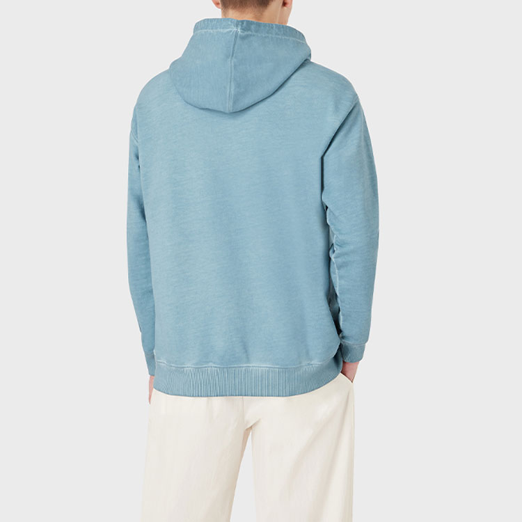 Emporio Armani SS22  Blue Hoodie with Unique Print 3L1M6U-1JX6Z-F585 圖 4