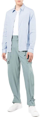 Emporio Armani SS22 藍色素面抽繩休閒長褲 I1P460-I1525-0585 Lookbook Emporio Armani SS22 藍色素面抽繩休閒長褲 I1P460-I1525-0585