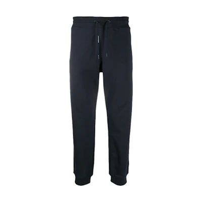 Emporio Armani SS22 Cotton Drawstring Sweatpants - Blue 8N1P91-J04Z-0922