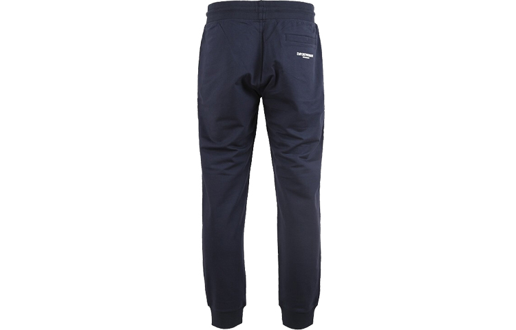 Lookbook Emporio Armani SS22  Cotton Drawstring Sweatpants - Blue 8N1P91-J04Z-0922