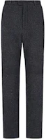 Emporio Armani SS22 Dark Blue Seersucker Denim-Effect Casual Pants I1P820I1010-921 Emporio Armani SS22 Dark Blue Seersucker Denim-Effect Casual Pants I1P820I1010-921