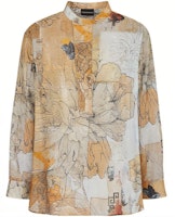 EMPORIO ARMANI SS22 Floral Pattern Long Sleeve Shirt Multicolor. I1CF9L-I143C-037 EMPORIO ARMANI SS22 Floral Pattern Long Sleeve Shirt Multicolor. I1CF9L-I143C-037