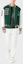 Lookbook EMPORIO ARMANI SS22 绿色标志印花宽松圆领卫衣 3L1MCL-1JWPZ-0572