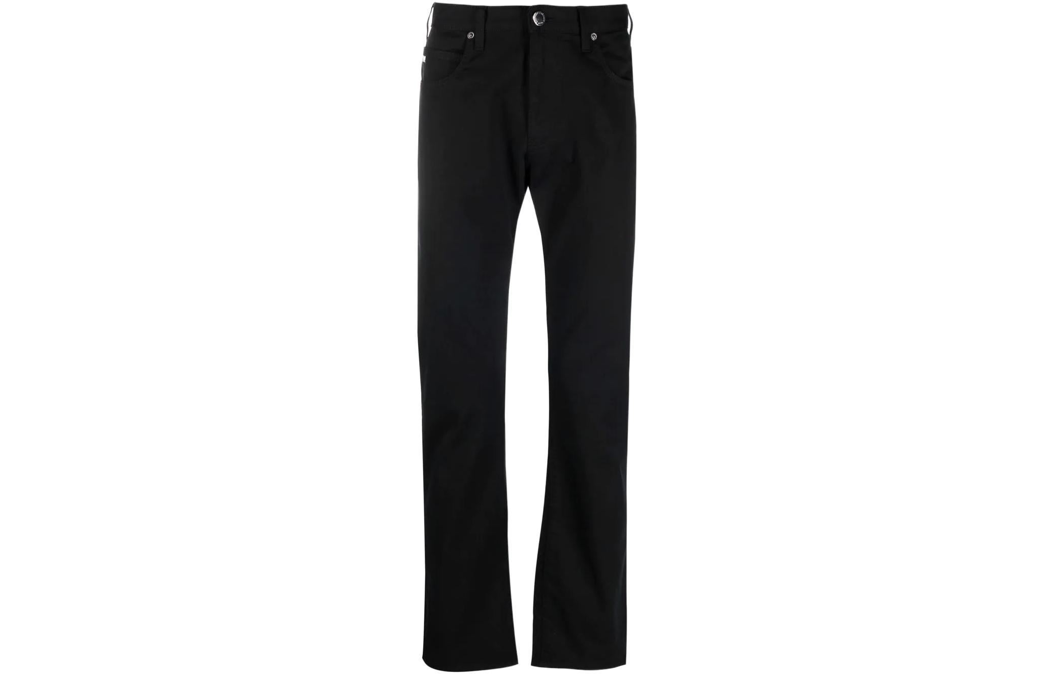 EMPORIO ARMANI SS22  High-Waisted Straight Black Denim Jeans 8N1J45-1GN0Z-0999 圖 2