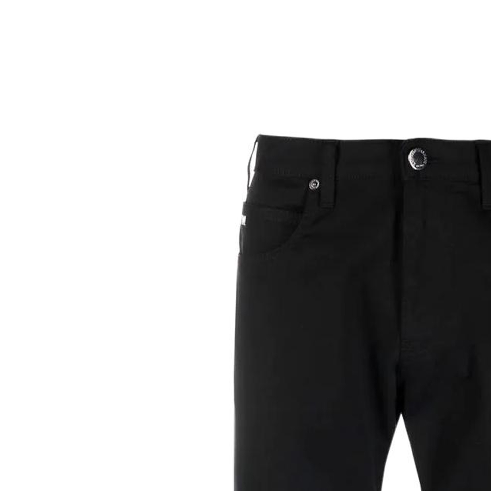 EMPORIO ARMANI SS22  High-Waisted Straight Black Denim Jeans 8N1J45-1GN0Z-0999 圖 7