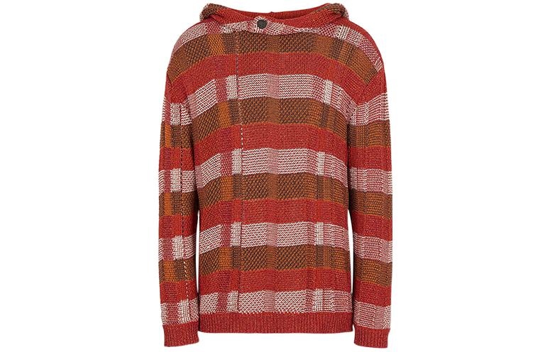 Emporio Armani SS22  Jacquard Striped Knit Hoodie Multicolor 3L1MV4-1M04Z-F203 圖 2