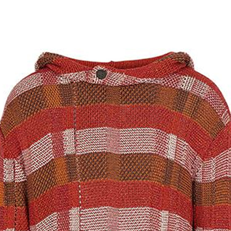 Emporio Armani SS22  Jacquard Striped Knit Hoodie Multicolor 3L1MV4-1M04Z-F203 圖 7