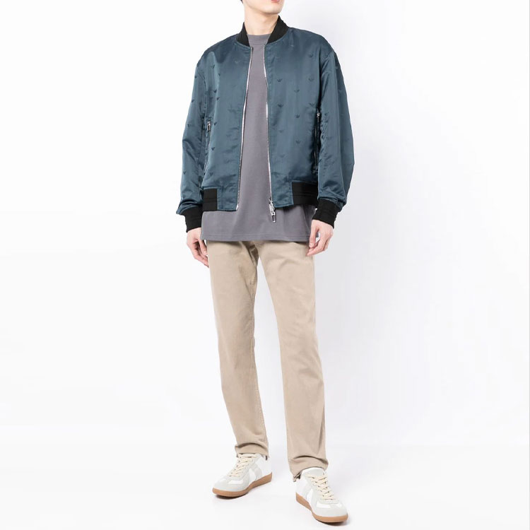 Emporio Armani SS22  Khaki Mid-Rise Straight-Leg Jeans. 3L1J06-1N4RZ-0143 圖 3