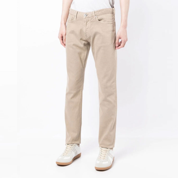 Emporio Armani SS22  Khaki Mid-Rise Straight-Leg Jeans. 3L1J06-1N4RZ-0143 圖 4