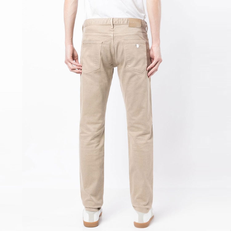Emporio Armani SS22  Khaki Mid-Rise Straight-Leg Jeans. 3L1J06-1N4RZ-0143 圖 5