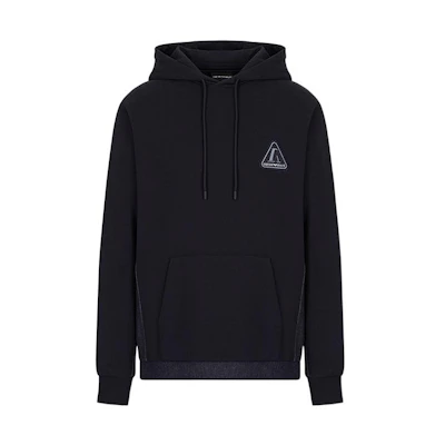 Emporio Armani SS22 Logo Hoodie Black - Capsule Collection 3L1M8-S1JL3Z-0959