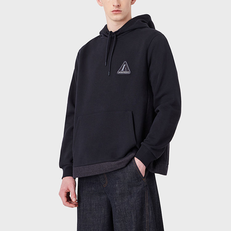 Emporio Armani SS22  Logo Hoodie Black - Capsule Collection 3L1M8-S1JL3Z-0959 圖 4