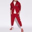 Lookbook EMPORIO ARMANI SS22 Red Logo Print Knit Joggers. 3L1PBC-1JHSZ-0309