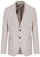 Emporio Armani SS22 Single-Breasted Blazer Light Grey. I1G930-I1172-614 Emporio Armani SS22 Single-Breasted Blazer Light Grey. I1G930-I1172-614