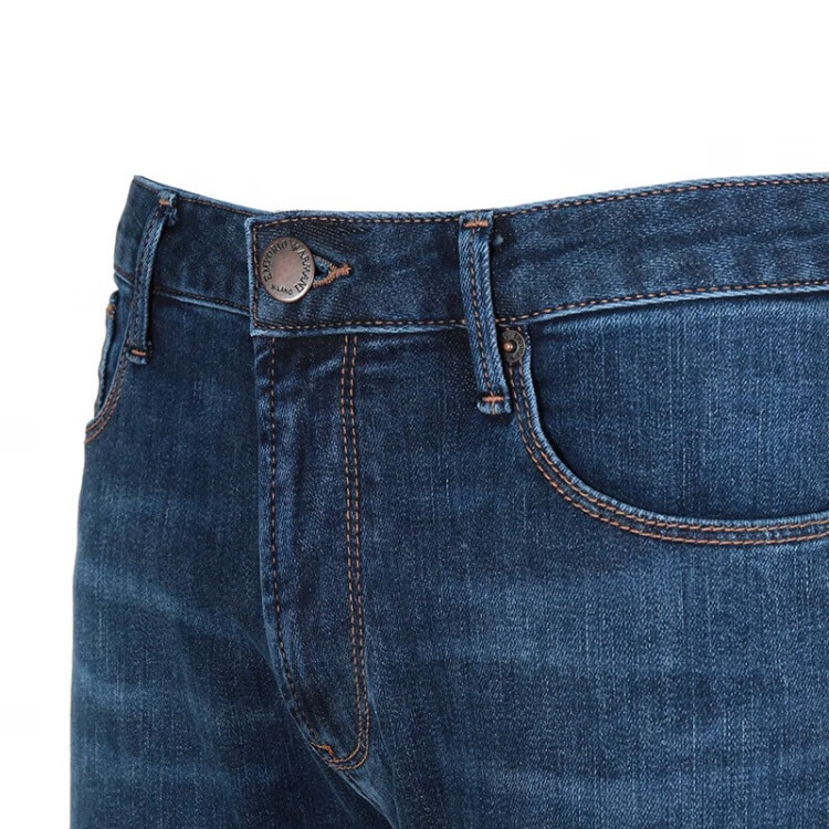 Details for EMPORIO ARMANI SS22 修身版型中腰藍色牛仔褲拉鍊款 8N1J06-1G0LZ-0942