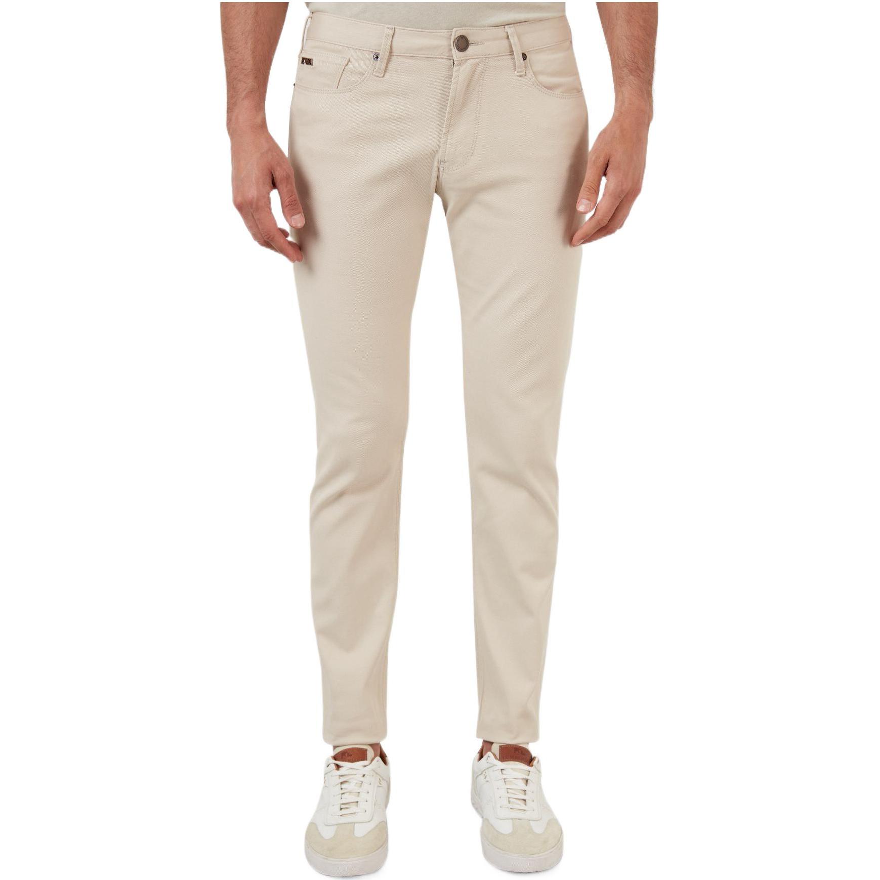 EMPORIO ARMANI SS22  Slim Fit Mid-Rise Khaki Jeans. 8N1J06-1NJ9Z-0142 圖 6