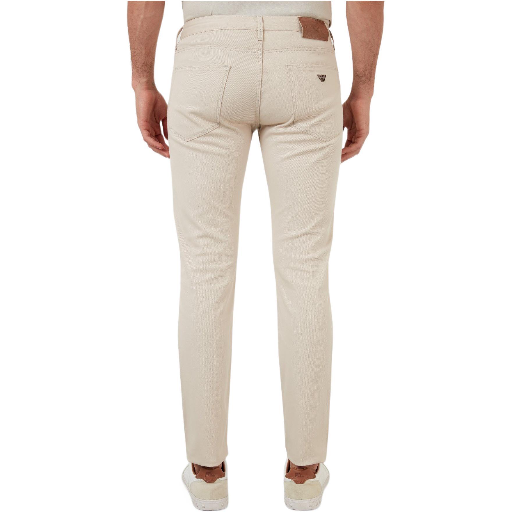 EMPORIO ARMANI SS22  Slim Fit Mid-Rise Khaki Jeans. 8N1J06-1NJ9Z-0142 圖 7