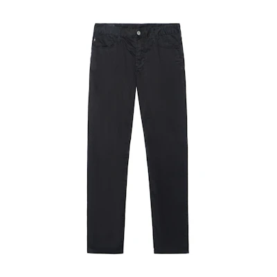 Emporio Armani SS22 Slim Fit Twill Jeans in Black. 3H1J06-1NEDZ-0999