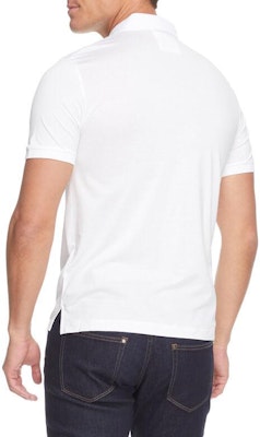 EMPORIO ARMANI SS22 Kaos Polo Lengan Pendek Warna Polos Putih 8N1F96-1JUVZ-0100 Shop EMPORIO ARMANI SS22 Kaos Polo Lengan Pendek Warna Polos Putih 8N1F96-1JUVZ-0100