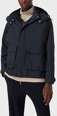 エンポリオアルマーニ SS22 フーデッドパファージャケット ネイビーブルー 2点セット 3L1BG4-1NTHZ-0920 Shop エンポリオアルマーニ SS22 フーデッドパファージャケット ネイビーブルー 2点セット 3L1BG4-1NTHZ-0920