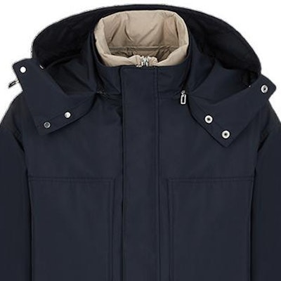 エンポリオアルマーニ SS22 フーデッドパファージャケット ネイビーブルー 2点セット 3L1BG4-1NTHZ-0920 Sizing エンポリオアルマーニ SS22 フーデッドパファージャケット ネイビーブルー 2点セット 3L1BG4-1NTHZ-0920