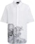 Buy EMPORIO ARMANI SS22 White Button-Up Shirt with Graphic Print. I1CC3I-I128C-102