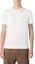 Lookbook Emporio Armani SS22 White Crew Neck Logo Print T-Shirt. 3R1TT4-1JUVZ-0101