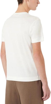 Emporio Armani SS22 White Crew Neck Logo Print T-Shirt. 3R1TT4-1JUVZ-0101 Shop Emporio Armani SS22 White Crew Neck Logo Print T-Shirt. 3R1TT4-1JUVZ-0101