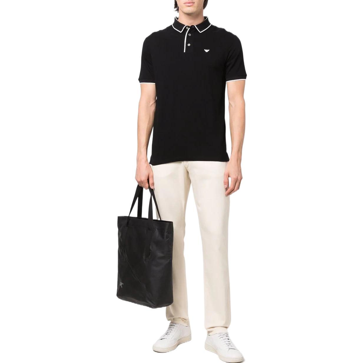 Lookbook Emporio Armani SS22 白色中腰直筒牛仔裤 3L1J06-1N4RZ-0128