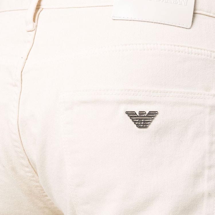 Details for Emporio Armani SS22 白色中腰直筒牛仔裤 3L1J06-1N4RZ-0128