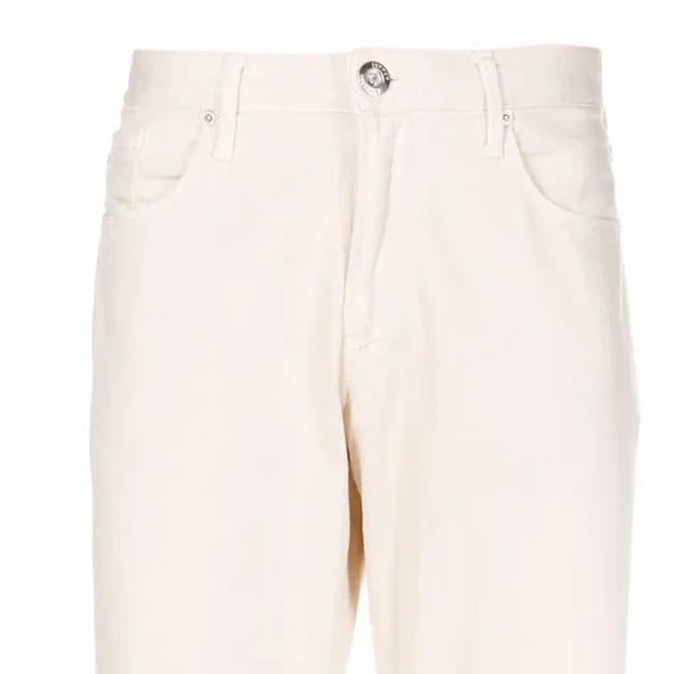 Sizing Emporio Armani SS22 白色中腰直筒牛仔裤 3L1J06-1N4RZ-0128
