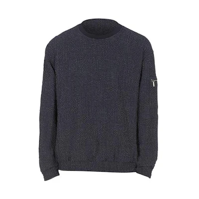 Emporio Armani SS22 Basic Crewneck Pullover Sweatshirt Black () I1R500-I1010-921