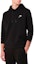 Shop EMPORIO ARMANI SS22 Black Hoodie Fun Graphic Plain Long-Sleeve 6K1MB7-1JHSZ-0999
