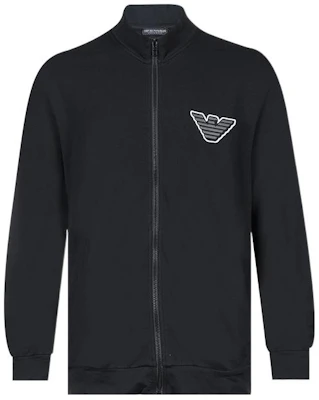 Emporio Armani SS22 黑色拉鍊運動衫 111532-2R575-0020 Buy Emporio Armani SS22 黑色拉鍊運動衫 111532-2R575-0020